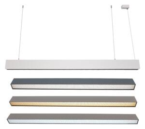 Lustră LED suspendată pe cablu LED/55W/230V 3000/4000/6500K 120 cm albă
