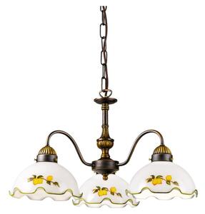 Kolarz 731.83.116 - Lustru cu lanț NONNA 3xE27/75W/230V, decor lămâi