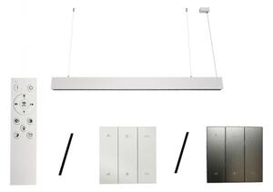 Lustră LED suspendată pe cablu LED/55W/230V 3000/4000/6500K 120 cm albă