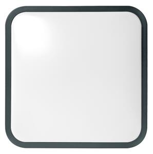 Brilagi-LED ZENNA Plafonieră LED pentru baie cu senzor, 18W/230V, 28,5x28,5 cm, IP44, antracit