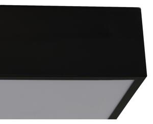 Plafonieră LED/215W/230V 3000/4000/6500K 80x80 cm neagră