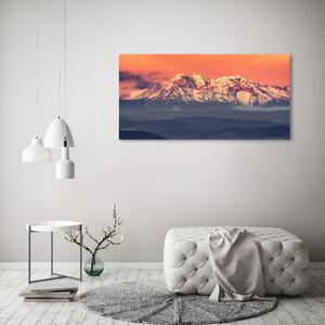 Tablou canvas Sunrise Tatry
