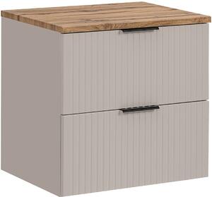 Set dulap Comad Adel Cashmere ADEL CASHMERE 82-60-2S, blat Comad Adel Oak BLAT UN. 89-60-B WOTAN