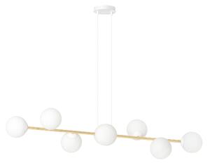 Emibig Gravity lampă suspendată x10 W alb-auriu 1242/8