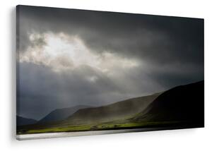 Tablou cu furtuna în apropiere (90x60 cm)