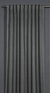 Draperie gri închis 135x245 cm Etamine – Sehlbach