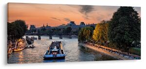 Tablou - gondole italiene (120x50 cm)