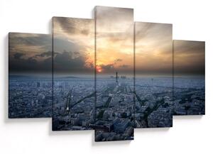 Tabloul - Paris din înâlțime (150x105 cm)