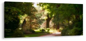 Tablou cu parc (120x50 cm)