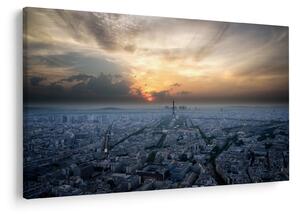 Tabloul - Paris din înâlțime (90x60 cm)
