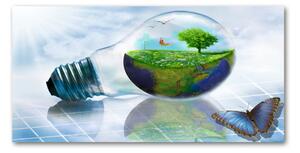 Tablou pe pe sticlă resurse ecologice
