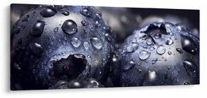 Tablou cu fructe cu picături de apă (120x50 cm)