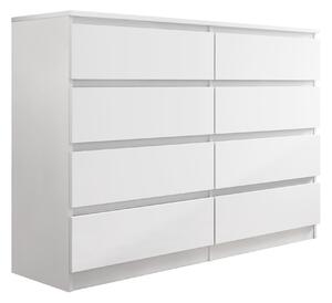 Comodă Comfivo Structor III, Alb, PAL laminat, 100x138x40cm, 61 kg