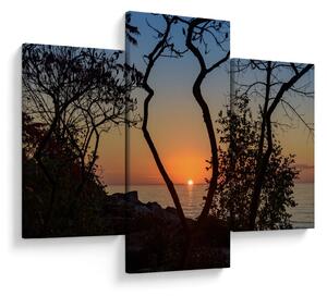 Tablou cu apus de soare (90x60 cm)