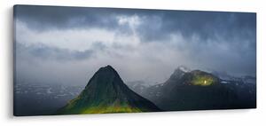 Tablou cu munți (120x50 cm)