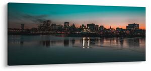 Tablou cu oraș mare (120x50 cm)