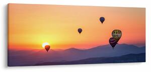 Tablou cu baloane de aer cald (120x50 cm)