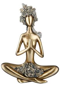 Statueta Modern Living - Rosa Yoga, 27 cm