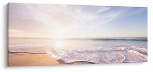 Tablou cu plaja cu nisip (120x50 cm)
