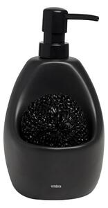 Dozator de săpun lichid negru din ceramică 590 ml Joey – Umbra