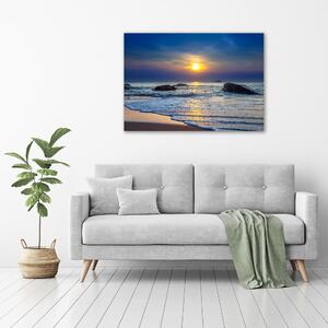 Tablou canvas Apus de soare pe mare