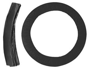 Protectie arcuri trambulina, dimensiune 180 - 183 cm, benzi elastice, negru