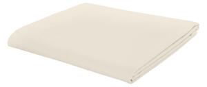 Cearceaf crem din bumbac percale 180x260 cm Easy Iron Percale – Catherine Lansfield