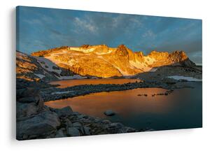 Tablou cu peisaj montan (90x60 cm)
