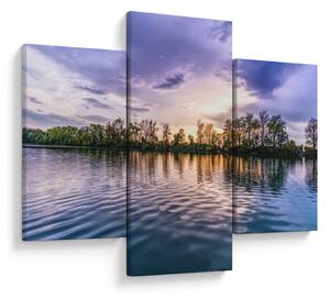 Tablou cu lac (90x60 cm)