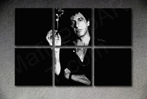 Scarface - AL PACINO 6 bucăți POP ART artă de perete | dimensiuni diferite