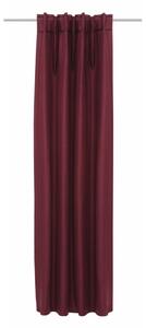 Draperie roșie termoizolantă, dimout (semi-opacă) 135x245 cm Uni – Sehlbach