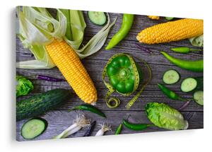 Tablou cu legume (90x60 cm)