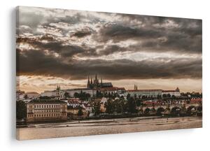 Tablou - Praga înnorită (90x60 cm)