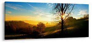Tablou cu răsăsrit de soare (120x50 cm)