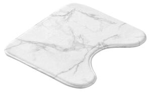 Covoraș de baie alb-gri pentru WC 45x45 cm Marbre – douceur d'intérieur