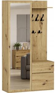 Set mobilier hol Viliana (artizanal) (cu oglindă). Promo -12%. 1151904