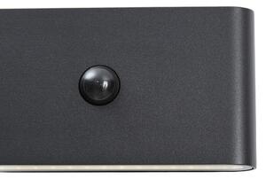 Lampă de perete neagră cu senzor de lux magnetic, cu LED reîncărcabil - Batt