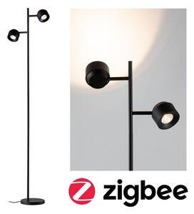 Paulmann Puric Pane ZigBee lampă de podea LED, reglabil, Negru, Camera de zi / sufragerie, Metal, Modern