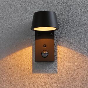 Paulmann Capea Lampă de exterior cu senzor LED, antracit, aluminiu, Negru, Metal, Modern