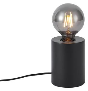 Lampă de masă modernă neagră 13cm - Cylinder