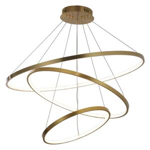 Lustră LED pe cablu LEA LED/60W/230V 4000K d. 80 cm auriu