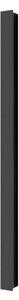 Brilagi - Aplica de perete pentru exterior LINEAR LED/22W/230V 4000K IP65 negru