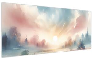 Tablou - Peisaj elegant (120x50 cm)