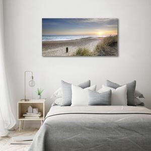 Imagine de sticlă Apus de soare și dune de nisip