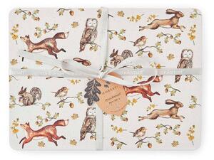 Suporturi pentru farfurii 4 buc. din plută 27x35 cm Forest Fable – Cooksmart ®