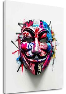 Imagine ANONYMOUS MASK | Pânză italiană
