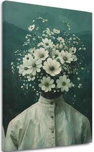 Imagine FLOWER HEAD | Pânză italiană