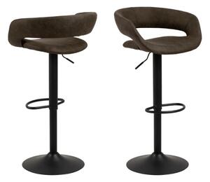 Scaun de bar rotativ Grace, antracit