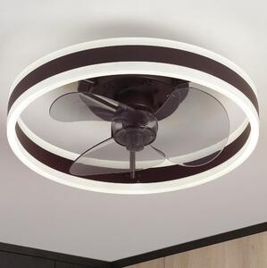 Plafonieră LED dimabilă cu ventilator Brilagi LED/30W/230V 3000-6500K negru + telecomandă