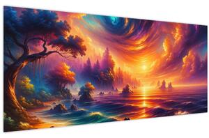 Tablou - Lume magică (120x50 cm)